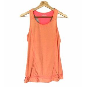 Layer 8 Neon Orange Racerback Athletic Tank Top S